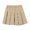 Beige2, variant on Girls School Skirts Pleated Midi Skirt for Kids Teenagers British Style Elastic Waist Casual Daily Wear School Uniform Skirt for Girls Ages 5-18