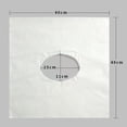 thumbnail image 3 of Paquete de 100 Piezas de de , Reposacabezas Desechable / Funda de Cojín para Almohada Facial - Blanco Sunnimix Funda protectora frontal, 3 of 8