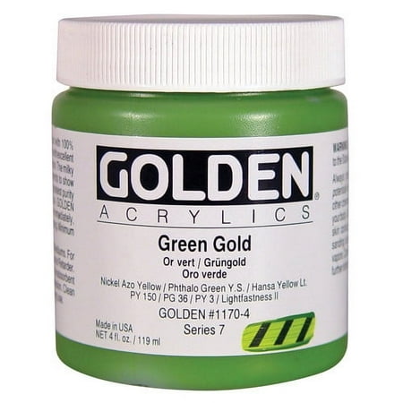 UPC: 0738797137042 | Golden Heavy Body Artist Acrylics – Titanium Buff  4 oz Jar