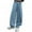 Blue, variant on Kids Girls Baggy Jeans Elastic High Waist Wide Leg Baggy Pants Teen Girl Clothes Justice Girls Clothing 5-6 Years Girls Fashion