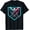 Black, variant on Drip Boys Baseball Bat and Softstyle Unisex T-Shirt