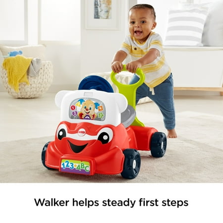 Fisher-Price - Laugh & Learn 3-in-1 Smart Car - Red