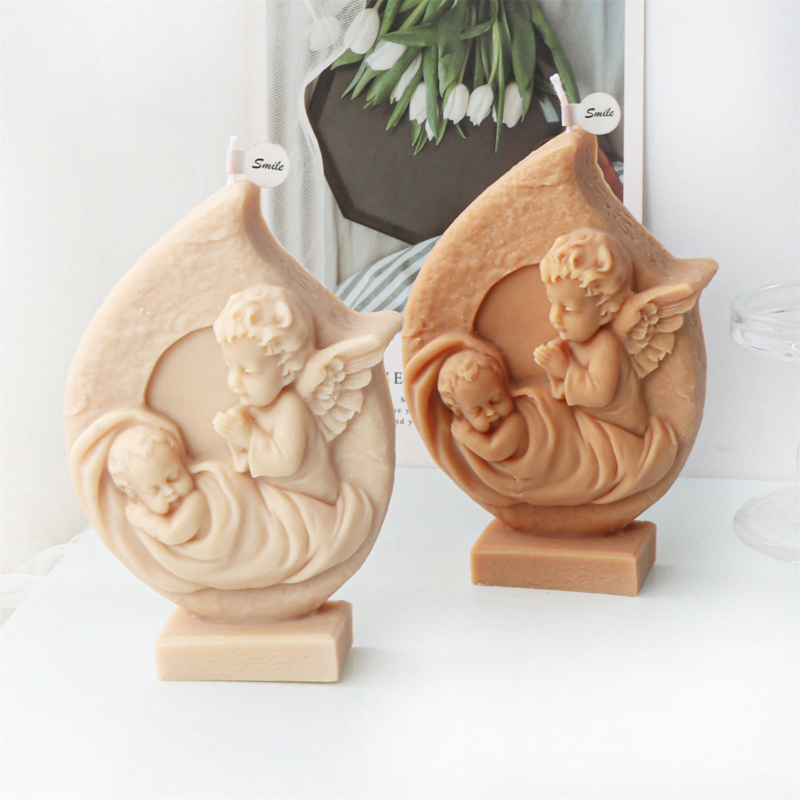 Photo Frame Fairy Silicone Mold Handmade Plaster Resin Soap Making Tools Home Decorations Crafts