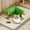Green, variant on Colourtree Yellow 19.7" 2 in 1 Cat Tunnel Bed for Indoor Cats, with Removable Washable Mat, for Kitten Puppy Cat House with Toy Ball Playing Exercise