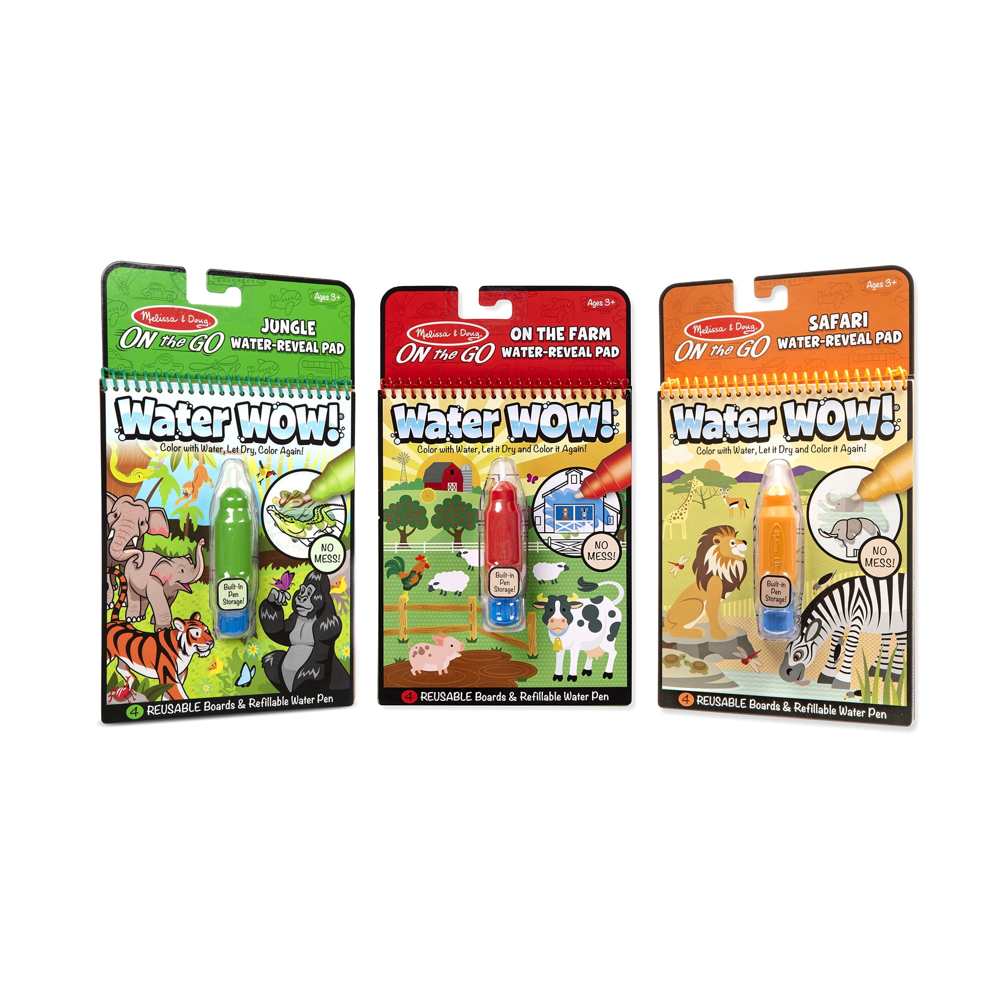 melissa and doug water wow dinosaur