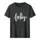 thumbnail image 3 of Camiseta de Manga Corta Impresa de Estilo Masculino, Tops Cortos para las Mujeres Pullover Casual Primavera Verano Uso Diario, 3 of 5