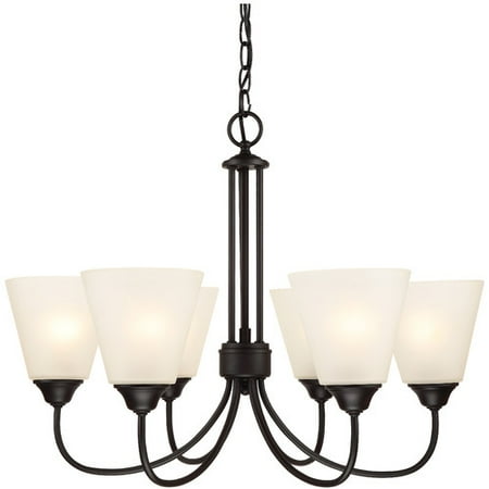 

Hardware House Galveston 6-Light Chandelier 20-9717 with Black Finish