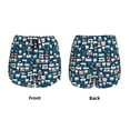 thumbnail image 5 of Lsque Dental Seamless Printed Women's Running Shorts with Liner Pockets,Elastic Quick Dry Workout Athletic Gym Yoga Shorts,Womens High Waist Shorts-, 5 of 9