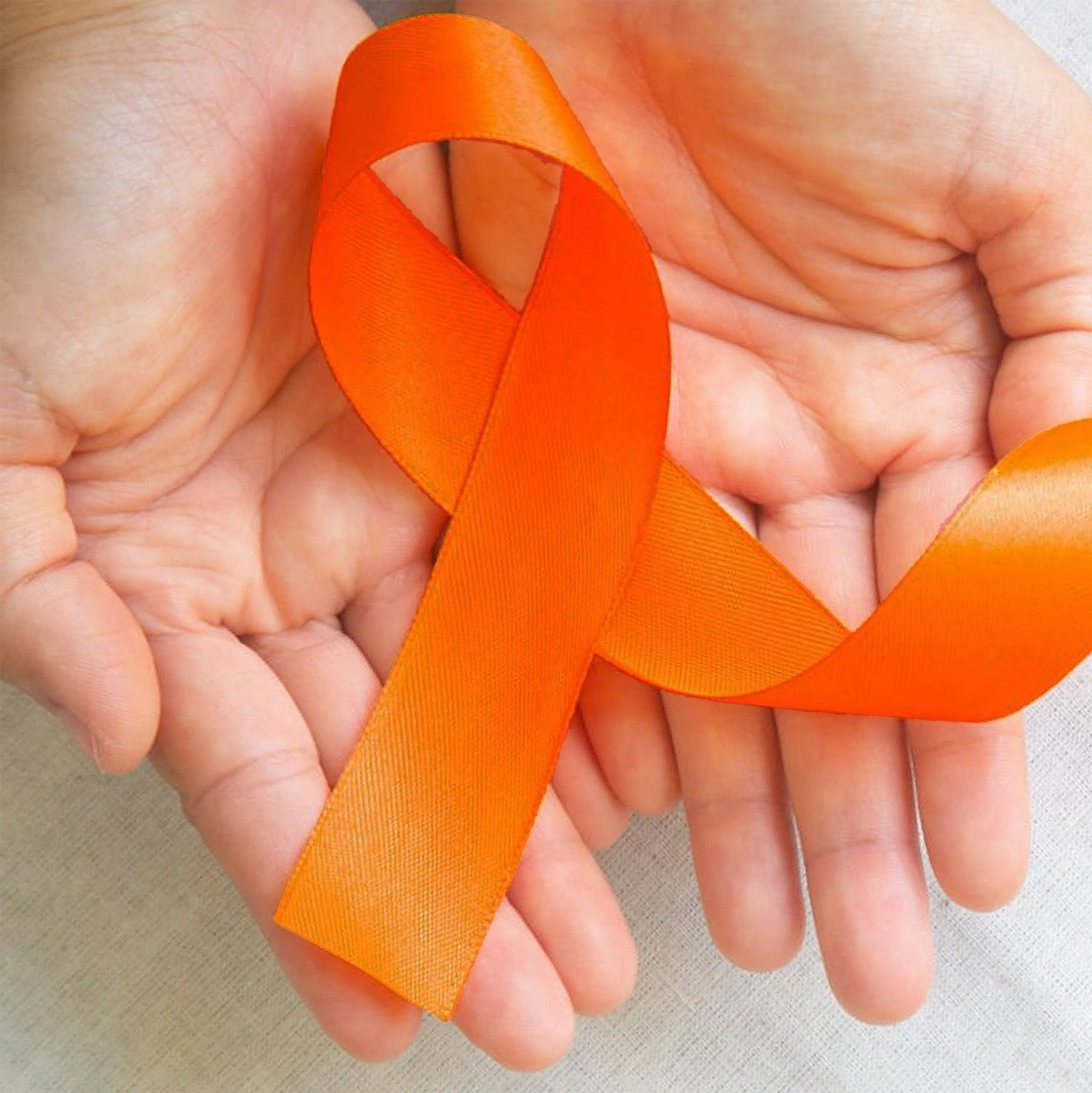 Orange Single Face Satin Ribbon, 3/8" x 100 Yards by Gwen Studios