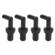 thumbnail image 4 of Ojal de válvula PCV negro, 4 piezas de válvula PCV de 90 ° Ojal de válvula PCV Kit de ojal de válvula PCV Estética elegante, 4 of 9