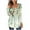 Green2, variant on Henley Tunic Tops for Women Hide Belly Tunic Floral Print Blouse Front Pleated Shirts Long Sleeve Christmas Shirts Tops