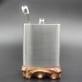 thumbnail image 1 of Couvercle à Vis pour Bouteille de Vin en Acier Inoxydable, Portable pour la Maison, Bouteille de Vin Portable pour Extérieur, Outil de Boisson, 8 Onces, 1 of 9