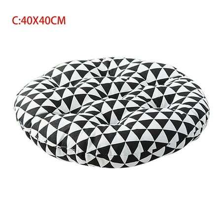 

Tanjnj Clearance Cushion Chair Cushion Round Cotton Upholstery Soft Padded Cushion Pad Office Home Or Car Seat Cushion