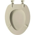 thumbnail image 2 of Bemis 4006559 Elongated Soft Toilet Seat, Bone, 2 of 6