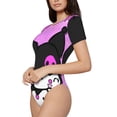 thumbnail image 2 of Lsque Sanrio Women's Crew Neck Short Sleeve Bodysuit Basic T Shirts Tops Onesie Adult Cute Pajama-Small, 2 of 8