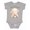 AC-Heather Grey, variant on Jesus Loves Me Lamb Boys or Girls Baby Bodysuit