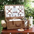 thumbnail image 2 of Picnic at Ascot Dorset Basket with Service for 4 & Blanket (704B), 2 of 2