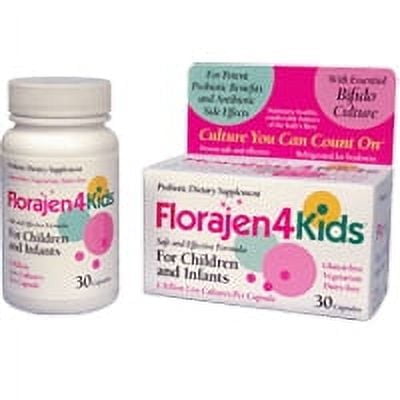 Florajen 4 Kids Probiotic Dietary Supplement Capsules - 30 Ea
