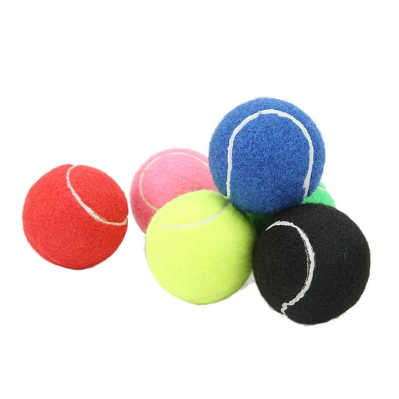Tennis Training Ball, Tennis Ball Set Multiple Purposes Multicolor Soft Touch For School Clubs