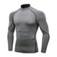thumbnail image 4 of pstuiky camisas de manga larga para hombre, Camisa deportiva transpirable de manga larga y cuello redondo para hombre, color liso Tops de hombre xxl, 4 of 4