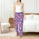 thumbnail image 4 of Balery cartoon rainbow Skull Pantalones de pijama para mujer, pijamas ultraligeros, pantalones de estar por casa-X-Large, 4 of 6