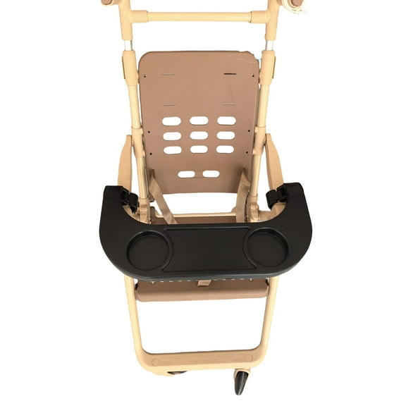 Strollers Milk Bottle Cup Holder for Snacks & Drink Strollers Dinner Table Tray Plate Detachable Organizers Tray