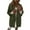 Army Green, variant on Hfyihgf Womens Notched Lapel Coat Long Sleeve Classic Single Breasted Pea Coat Winter Wool Blend Long Trench Overcoat Outwear White S