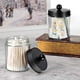 thumbnail image 2 of Naiovety 4 piezas hisopo tarro de gran capacidad tapa de acero inoxidable almohadillas de maquillaje bolas botella hogar Oficina organizador contenedor Cocina y Comedor Naiovety HA071972-01, 2 of 6