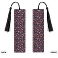 thumbnail image 2 of Kdxio Dancing Skeletons Floral Garden Print Metal Tassel Bookmarks,Perfect Gift for Art Lovers and Bookworms Metal Bookmarks for Women, 2 of 8