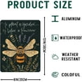 thumbnail image 2 of Funny Bee and Flowers Metal Signs to Plant A Garden Is To Believe In Tomorrow Vintage Tin Sign Retro Wall Decor for Home Farmhouse Yard Garden 8×12 Inches, 2 of 12