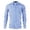 a-Light Blue14838, variant on Mens Long Sleeve Button Down Shirt With Classic Gingham Check Pattern Relaxed Fit Casual Formal Shirt For Office Work Daily Wear Pink XXL