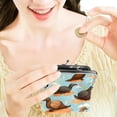 thumbnail image 7 of Platypus Elegant Coin Purse made of 0.7 Microfiber Zinc Alloy Jaws, 4.3x4.7 in/11x12 cm Size, 7 of 7