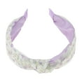 thumbnail image 5 of Unique Bargains 1 Pc Cute Mesh Knotted Headband Headbands for Women Purple, 5 of 5