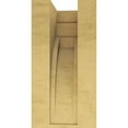 thumbnail image 4 of 7"W x 7"D x 14"H Wide Rockford Rough Cedar Woodgrain TimberThane Corbel, Primed Tan, 4 of 6