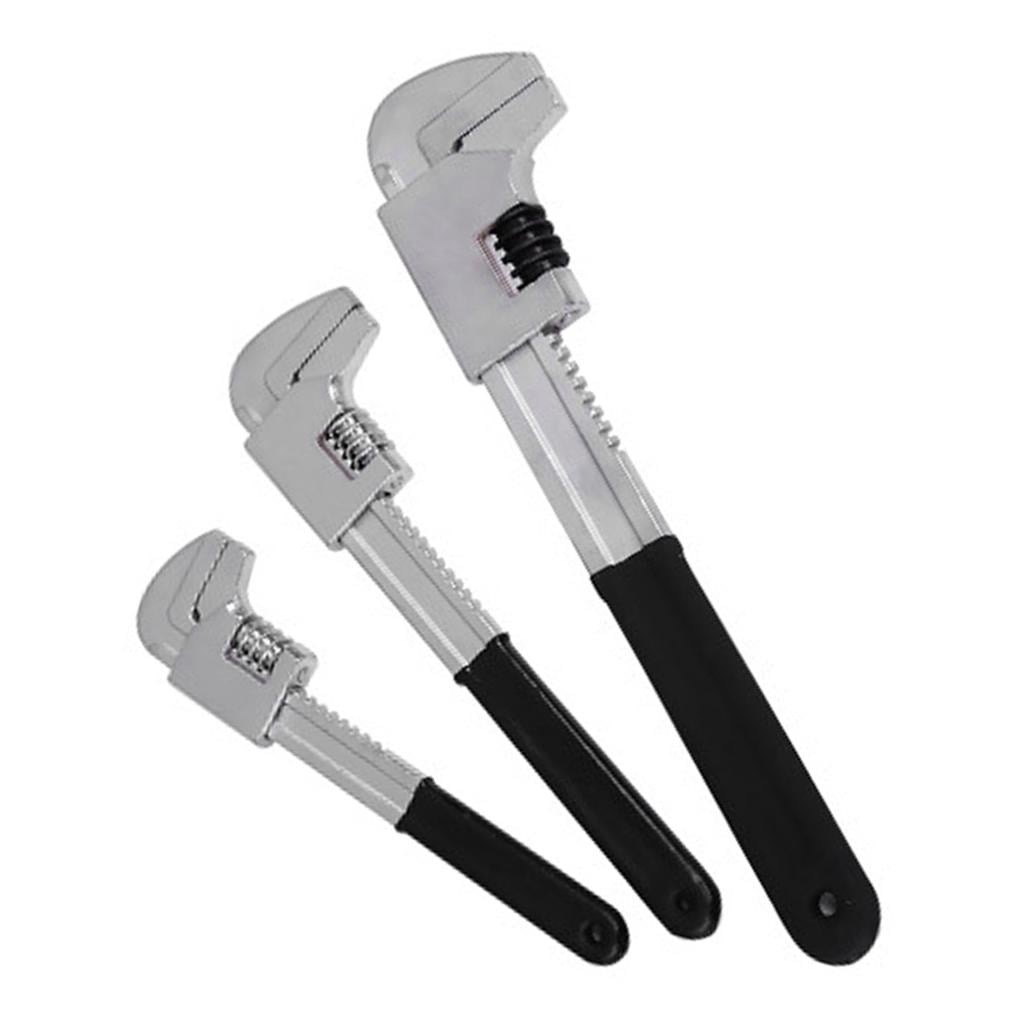 9 """"11"""" 15 """"adjustable Wrench / Wrench / Adjustable Wrench, Steel - +Black, 11 inch
