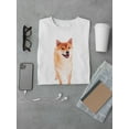 thumbnail image 3 of Shiba Inu Tiny Tongue T-Shirt Men -Image by Shutterstock, Male 4X-Large, 3 of 4