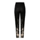thumbnail image 5 of Pantalones de cintura alta para mujer, estampados, elásticos, para entrenamiento, mallas, pantalones de Yoga Pompotops  ulkah944284, 5 of 8
