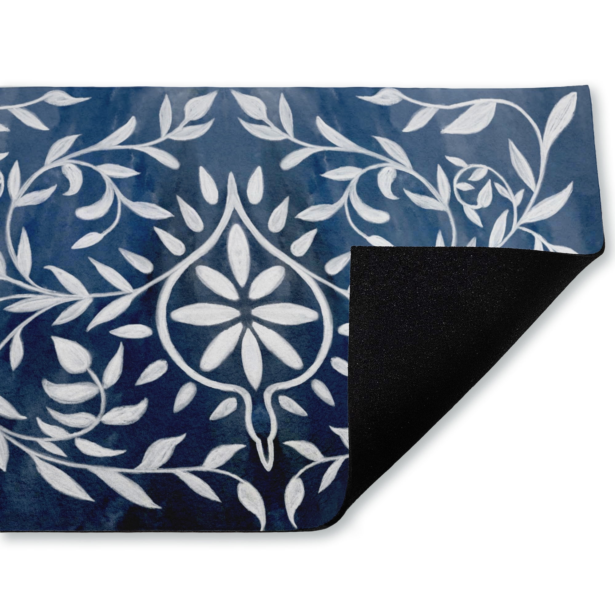 Stupell Industries Symmetrical Botanical Leaves Printed Outdoor Door Floor Mat, design by Ziwei Li