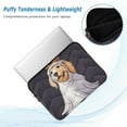 thumbnail image 2 of FORMRS 13-13.3 inch Laptop Sleeve Case Soft Carrying Quilted Computer Bag Cover, Yellow Halloween Dog, 2 of 7