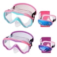 thumbnail image 1 of Gafas de natación RUIGAO para niños de 6 a 14 años con diadema de neopreno, 1 of 4