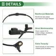 thumbnail image 3 of Unique Bargains ABS Wheel Speed Sensor ABS Sensor Set No.C2P15770/PB1342G/C2Z2933/C2D35973 for Jaguar XFR 2010-2015 1 Pcs Left Rear Right Rear, 3 of 7