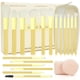 thumbnail image 1 of Set de brochas de maquillaje VIVID BEAUTY, 18 unidades, para polvos y bases, 1 of 6