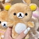 thumbnail image 2 of Kawaii Cartoon Rilakkuma Plush Doll Pendant Super Soft Couple Backpack Decoration Cute Girls Toys Christmas Gift For Girlfriend, 2 of 5