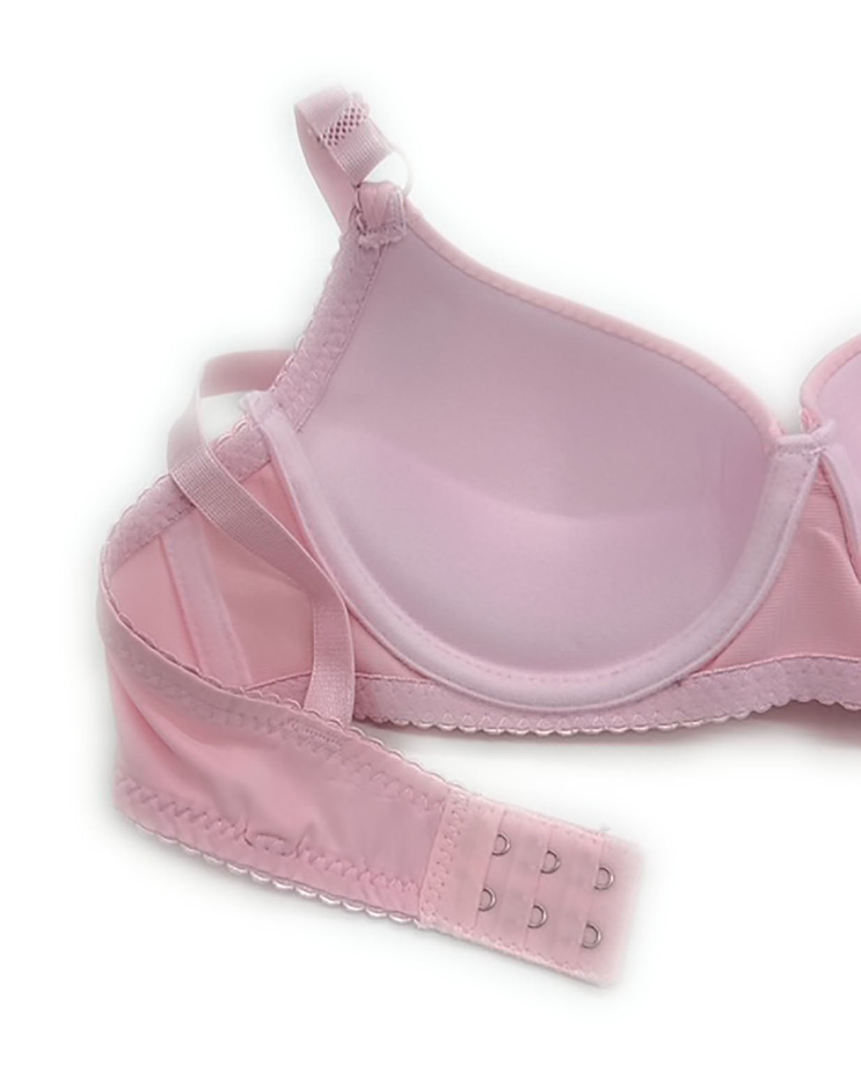 Pink Lover 6 Packs Women A Cup Full Cup Regular Padded Everyday Wear 30A 32A 34A 36A Bra (34A)