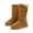 Brown, variant on Women's Mid Calf Boots - Winter Snow Boots with Cozy Fur Lining & Warm anti-slip Boots