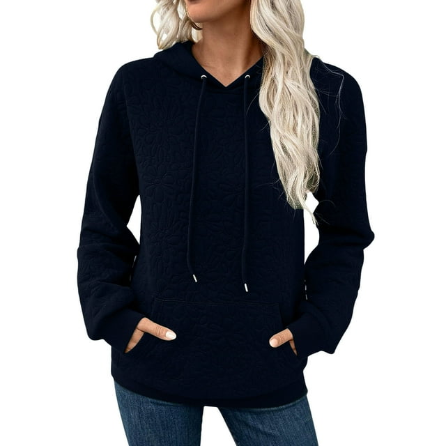 Lyrcatrment Hoodies for Women with Pockets Drawstring Workout Active Gym Athletic Sweatshirts with Pockets