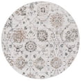 thumbnail image 2 of SAFAVIEH Bel Air Edith Abstract Polyester Area Rug, Beige/Gray, 6'7" x 6'7" Round, 2 of 11