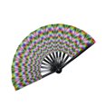 thumbnail image 1 of Abanico plegable Rave con efectos fluorescentes, abanico chino de Kung Fu Tai, para teatro Estilo C, 1 of 9