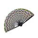 thumbnail image 1 of Abanico plegable Rave con efectos fluorescentes, abanico chino de Kung Fu Tai, para teatro Estilo C, 1 of 9