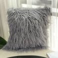 thumbnail image 3 of LOVEBAY Fluffy Super Soft Plush Suede Throw Pillow Square Nordic Posh Style Cover Cushion For Home Bed Sofa Decor, 3 of 7